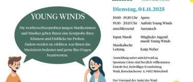 Event-Image for 'Musikalischer Amici Talk an der Waid mit den Young Winds'