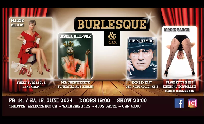 BURLRESQUE & CO Theater Arleccino Tickets