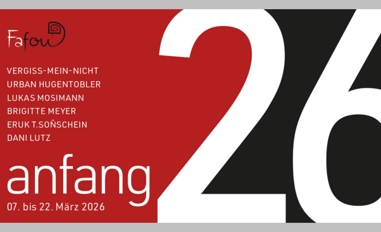 Event-Image for 'anfang26 - Gemeinschaftsausstellung zur Saisoner&ouml;ffnung'