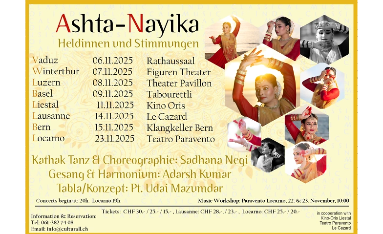 Ashta Nayika - Heroines and Emotions Tickets