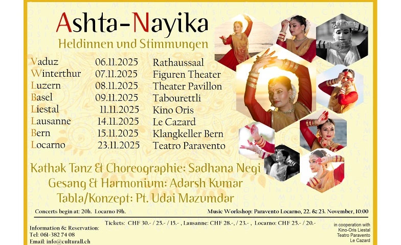 Ashta Nayika - Heroines and Emotions Tickets