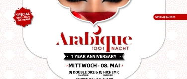 Event-Image for '1 YEAR ARABIQUE - 1001 Nacht'