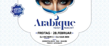 Event-Image for 'ARABIQUE - 1001 Nacht I SPECIAL GUEST!'