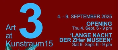 Event-Image for 'ART 3 at Kunstraum15'