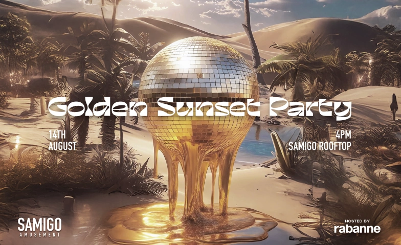 GOLDEN SUNSET PARTY - hosted by rabanne Samigo Amusement, Mythenquai 59, 8002 Zürich Tickets