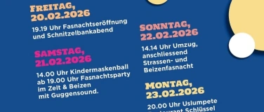 Event-Image for 'Fasnacht Wiedlisbach 2026 - Er&ouml;ffnung & Schnitzelbankabend'