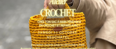 Event-Image for 'Atelier Crochet Sac à main Tendance'