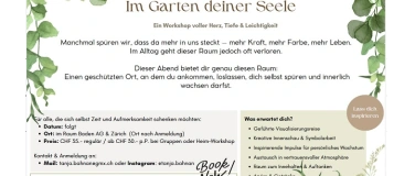 Event-Image for 'Aufblühen - Im Garten deiner Seele'
