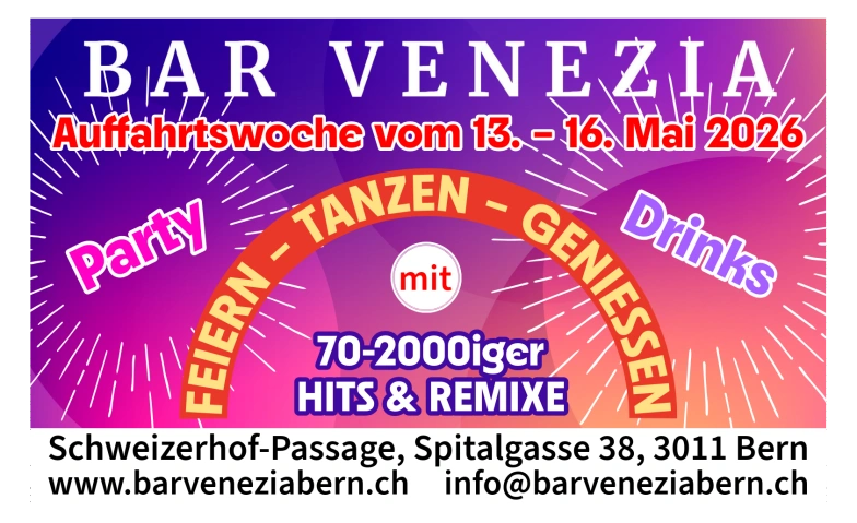 Event-Image for 'Auffahrtswoche in der Bar Venezia'