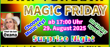 Event-Image for 'MAGIC FRIDAY – Surprise Night'