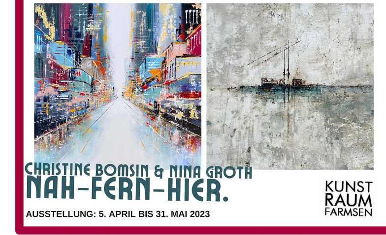 Ein Kurztrip um die Welt: Ausstellung „Nah-Fern-Hier.“ KUNSTRAUM FRAMSEN (im VHS-Zentrum Ost), Berner Heerweg 183, 22159 Hamburg Tickets