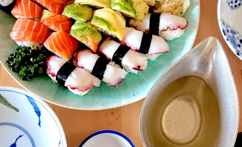 Pairing: Sushi und Sake für Konomi Vinigma Billets