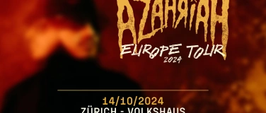 Event-Image for 'Azahriah // ZÜRICH'