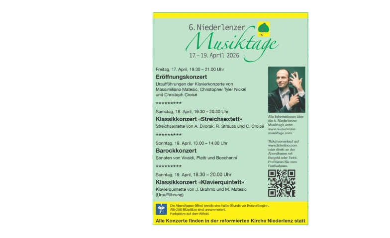 Event-Image for 'Niederlenzer Musiktage'