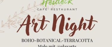 Event-Image for 'Art Night at Café & Restaurant Heideck'