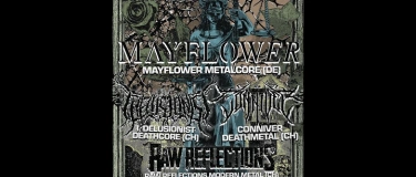 Event-Image for 'Mayflower, Dellusionist, Conniver & Raw Reflections'