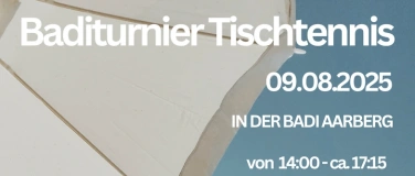 Event-Image for 'Baditurnier Tischtennis'