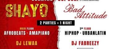 Event-Image for 'SHAYO meets BAD ATTITUDE I (Pfingstsonntag)'