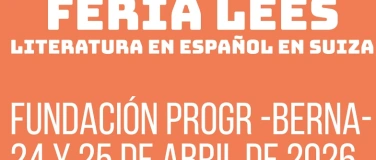 Event-Image for 'Feria del libro LEES (Literatura en espa&ntilde;ol en Suiza)'