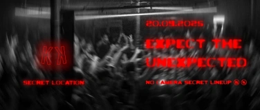 Event-Image for 'Expect The Unexpected Secret Rave'