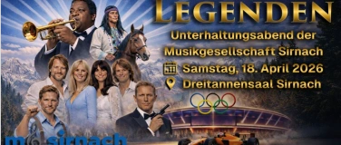 Event-Image for 'Unterhaltungsabend Musikgesellschaft Sirnach - "Legenden"'