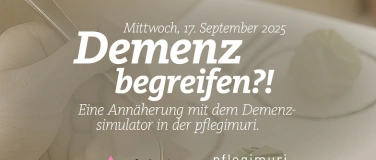 Event-Image for 'Demenz begreifen?! Eine Annäherung mit dem Demenzsimulator'
