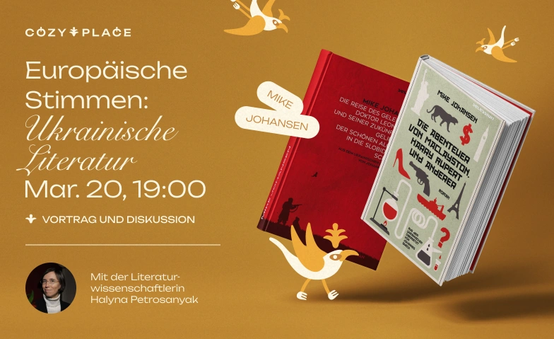 Europ&auml;ische Stimmen: Ukrainische Literatur Cozy Place, Leonhardsgraben 52, 4051 Basel Tickets