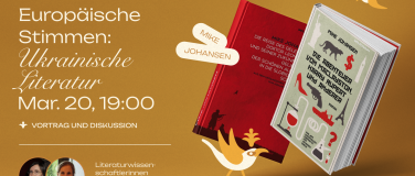 Event-Image for 'Europ&auml;ische Stimmen: Ukrainische Literatur'