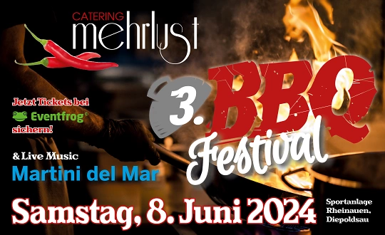 Logo de sponsoring de l'événement 3. BBQ-Festival mit Live Music (Barbecue/Grill)