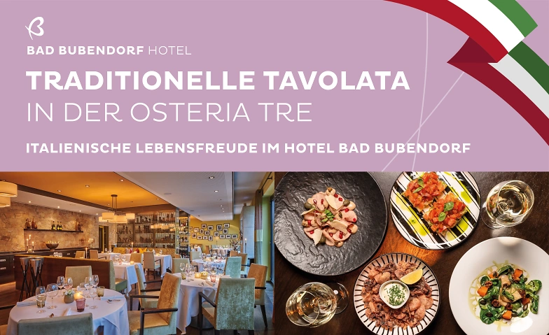 Event-Image for 'Traditionelle Tavolata in der Osteria Tre im Bad Bubendorf'