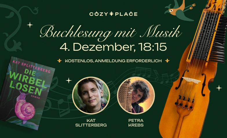 Buchlesung mit Musik Cozy Place, Leonhardsgraben 52, 4051 Basel Billets