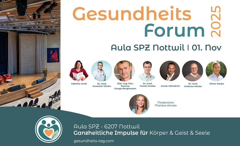 Gesundheits-Forum Nottwil 2025 – Ganzheitliche Impulse Tickets
