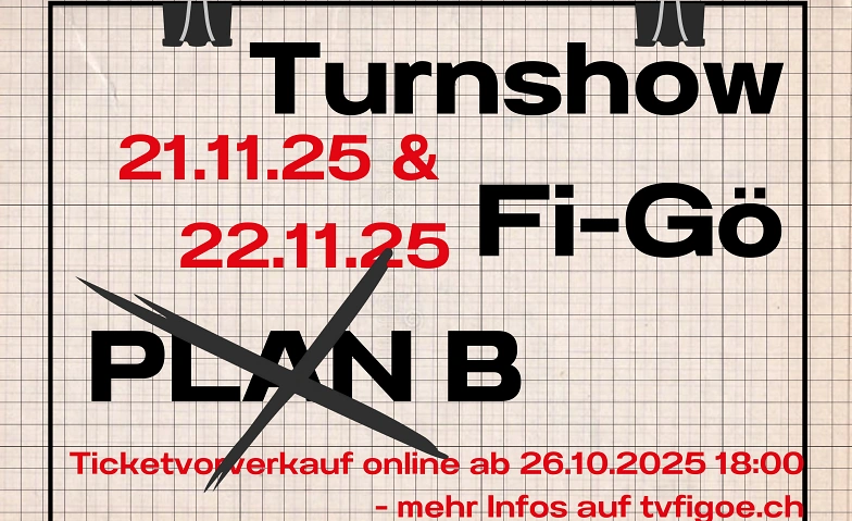Turnshow Fi-G&ouml; Plan B Billets