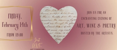 Event-Image for 'Just Love - Art, Wine & Poetry Evening'