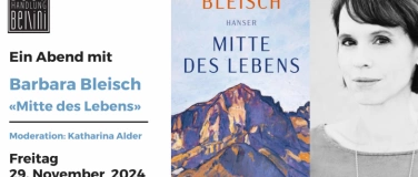 Event-Image for 'Barbara Bleisch - Mitte des Lebens'