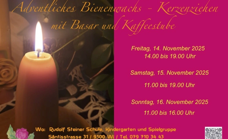 Event-Image for 'Bienenwachs - Kerzenziehen'