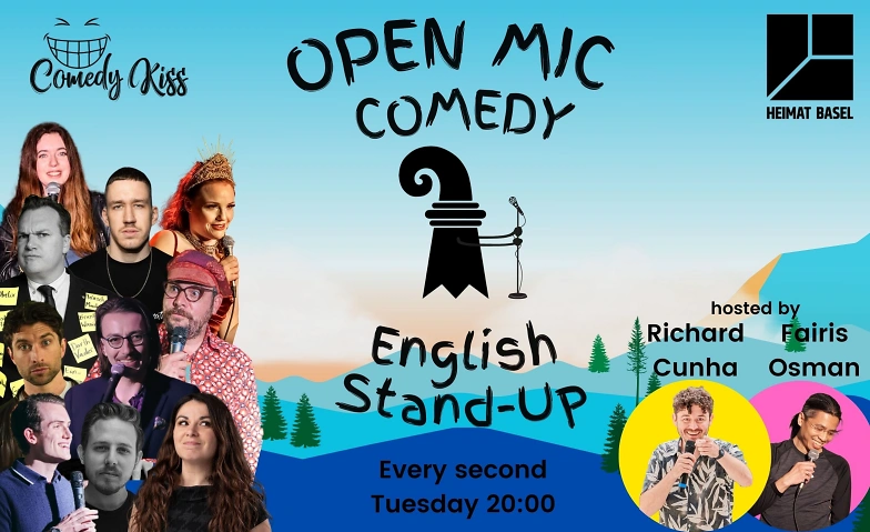 Tuesdays Comedy Kiss Open Mic, Basel Tickets