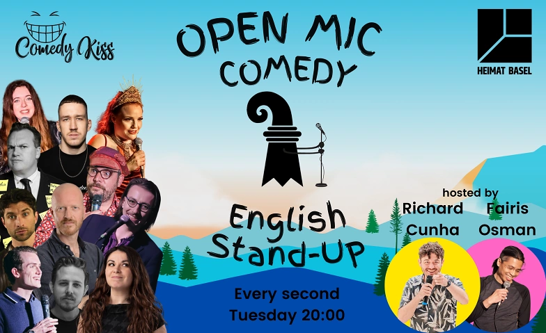 Tuesdays Comedy Kiss Open Mic, Basel ${singleEventLocation} Billets