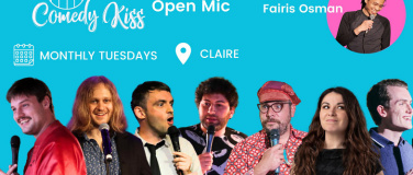Event-Image for 'Comedy Kiss Open Mic Comedy @ Claire, Basel'