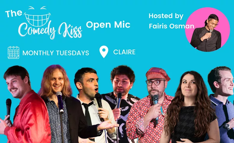 Comedy Kiss Open Mic Comedy @ Claire, Basel Claire Tickets