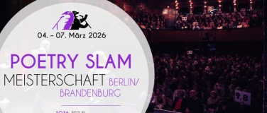 Event-Image for 'Halbfinale 1: Poetry Slam Meisterschaft Berlin/Brandenburg'