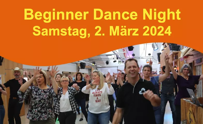 Beginner Dance Night 2. März 2024 Line Dance Hall, Sonnenwiesenstrasse 26, 8280 Kreuzlingen Tickets