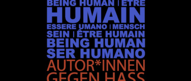 Event-Image for 'Being Human. Writers against Hate'