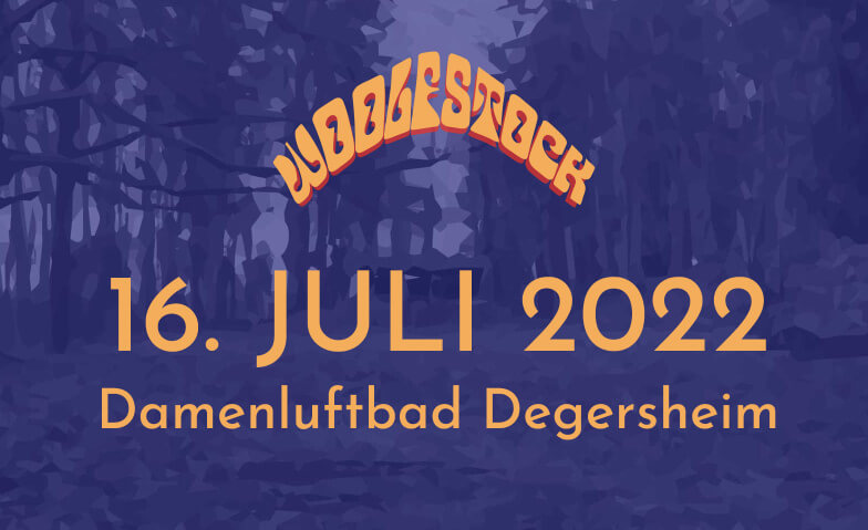 Woolfstock Festival 2022 Damenluftbad Degersheim, Damenluftbad -, 9113 Degersheim Tickets