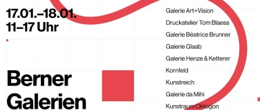 Event-Image for 'Berner Galerien Wochenende 2026'
