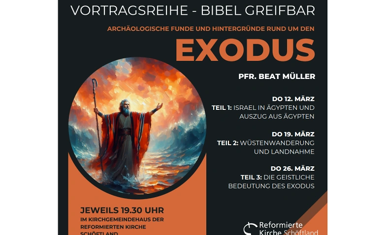 Event-Image for 'Vortragsreihe - Bibel greifbar: Exodus'