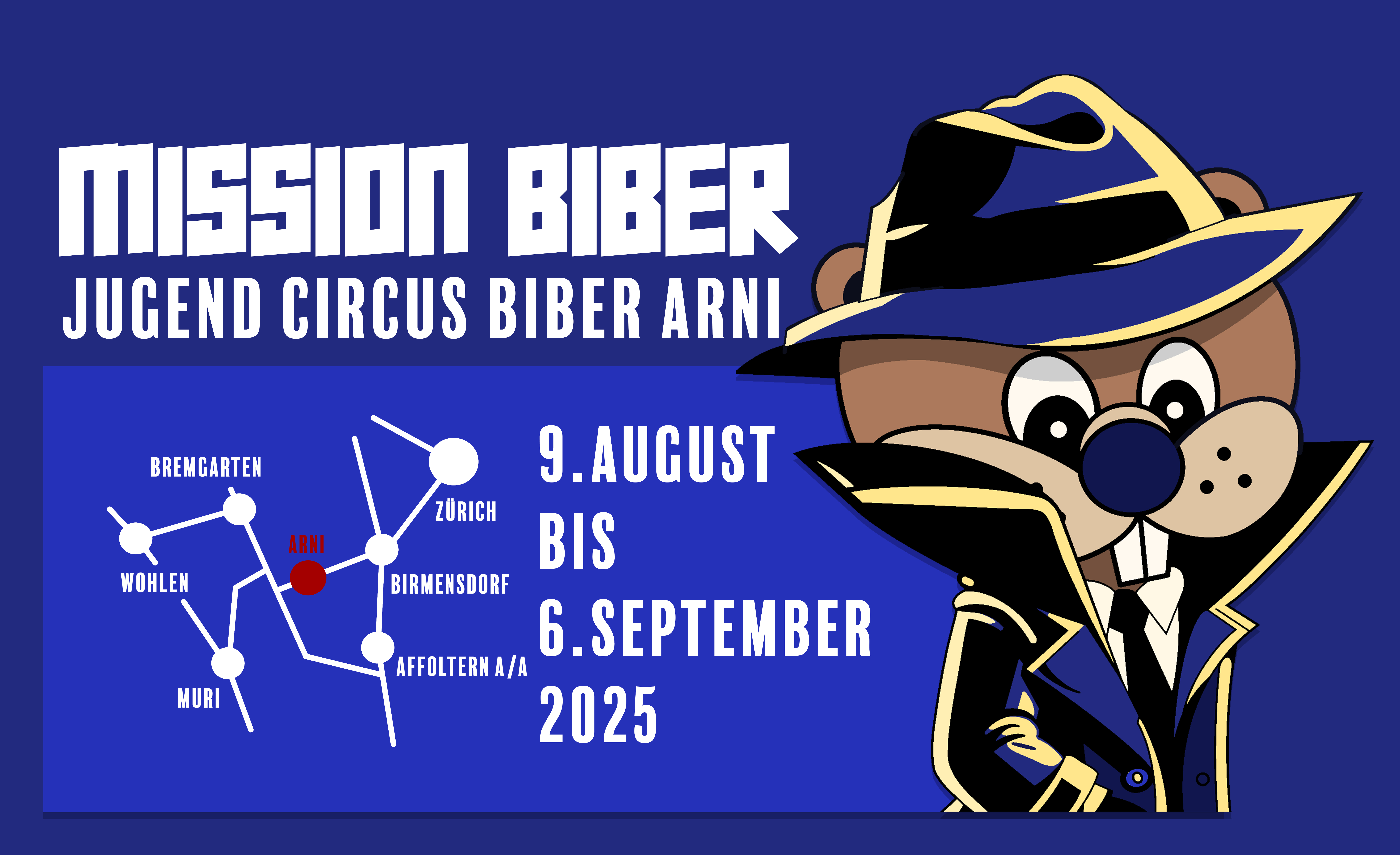 Event-Image for 'Jugend Circus Biber: 'Mission Biber''