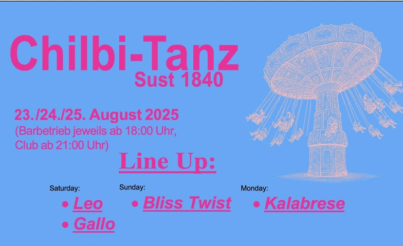 Chilbi-Tanz Sust Tickets