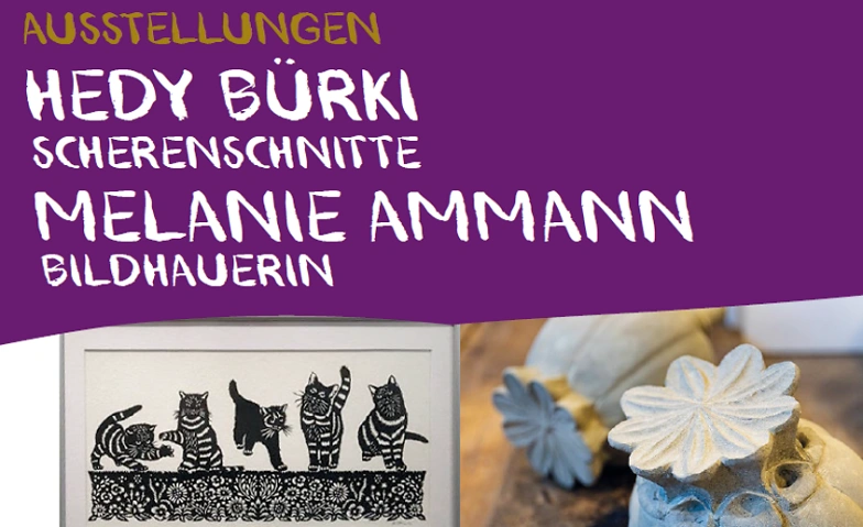 Event-Image for 'AUSSTELLUNG Hedy Bürki und Melanie Ammann'