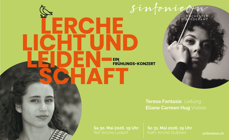 SinfonieON, "Lerche, Licht und Leidenschaft" Tickets
